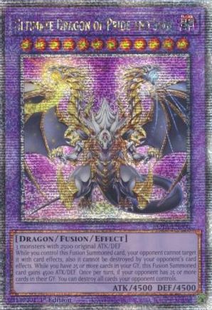 Image of Ultimate Dragon of Pride and Soul [ROTA-EN000] Quarter Century Secret Rare