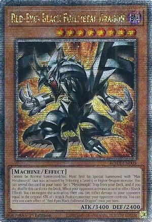 Image of Red-Eyes Black Fullmetal Dragon (Quarter Century Secret Rare) [ROTA-EN005] Quarter Century Secret Rare