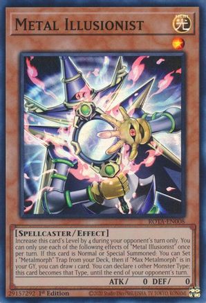 Image of Metal Illusionist [ROTA-EN008] Super Rare