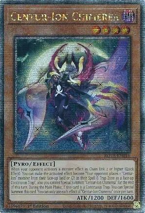 Image of Centur-Ion Chimerea (Quarter Century Secret Rare) [ROTA-EN016] Quarter Century Secret Rare