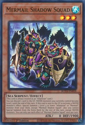 Image of Mermail Shadow Squad [ROTA-EN018] Ultra Rare