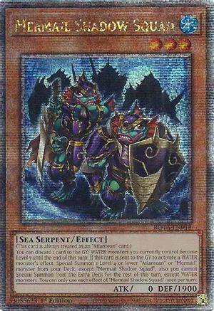 Image of Mermail Shadow Squad (Quarter Century Secret Rare) [ROTA-EN018] Quarter Century Secret Rare
