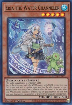 Image of Eria the Water Channeler [ROTA-EN023] Ultra Rare