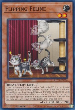 Image of Flipping Feline [ROTA-EN026] Common
