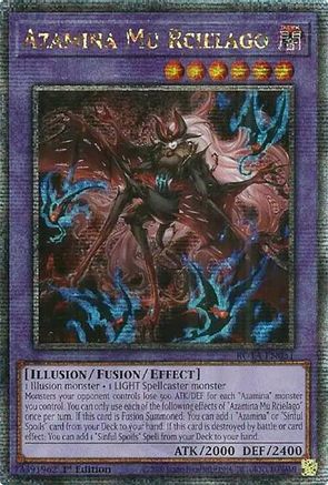 Image of Azamina Mu Rcielago (Quarter Century Secret Rare) [ROTA-EN031] Quarter Century Secret Rare