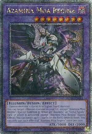 Image of Azamina Moa Regina (Quarter Century Secret Rare) [ROTA-EN033] Quarter Century Secret Rare