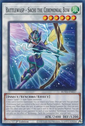 Image of Battlewasp - Sachi the Ceremonial Bow [ROTA-EN037] Common