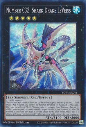 Image of Number C32: Shark Drake LeVeiss [ROTA-EN041] Super Rare