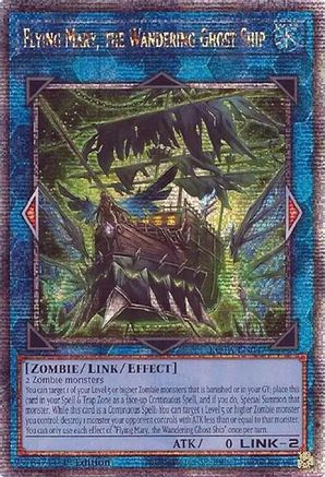 Image of Flying Mary, the Wandering Ghost Ship (Quarter Century Secret Rare) [ROTA-EN047] Quarter Century Secret Rare