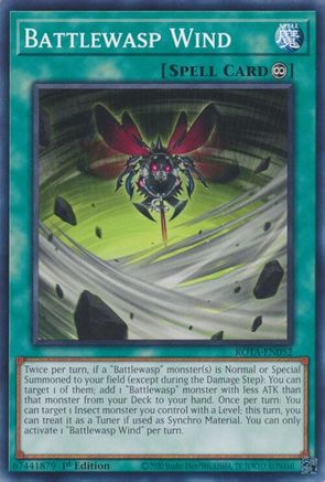 Image of Battlewasp Wind [ROTA-EN052] Common