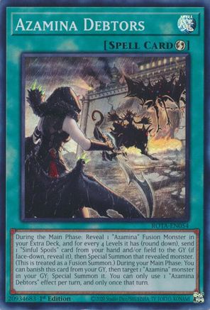 Image of Azamina Debtors [ROTA-EN054] Super Rare
