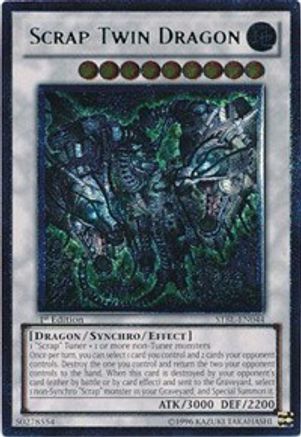 Image of Scrap Twin Dragon [STBL-EN044] Ultimate Rare