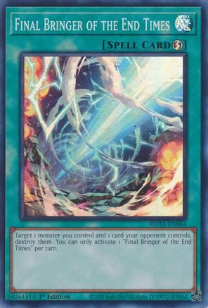 Image of Final Bringer of the End Times [ROTA-EN064] Super Rare