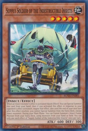 Image of Supply Soldier of the Indestructible Insects [ROTA-EN081] Common