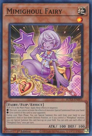 Image of Mimighoul Fairy [ROTA-EN091] Super Rare