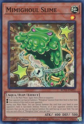 Image of Mimighoul Slime [ROTA-EN092] Super Rare