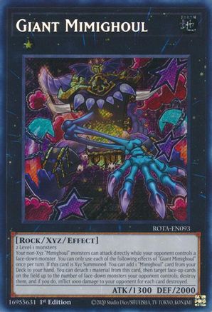 Image of Giant Mimighoul [ROTA-EN093] Secret Rare