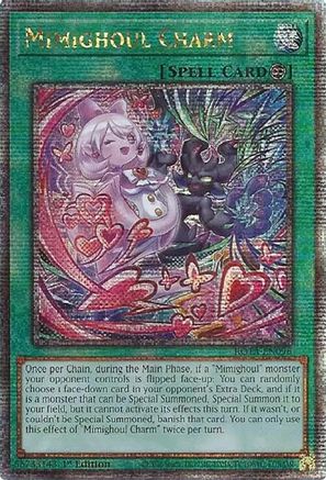 Image of Mimighoul Charm (Quarter Century Secret Rare) [ROTA-EN096] Quarter Century Secret Rare