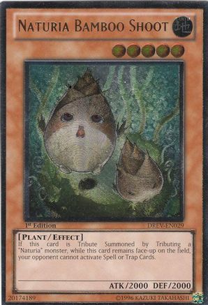 Image of Naturia Bamboo Shoot [DREV-EN029] Ultimate Rare