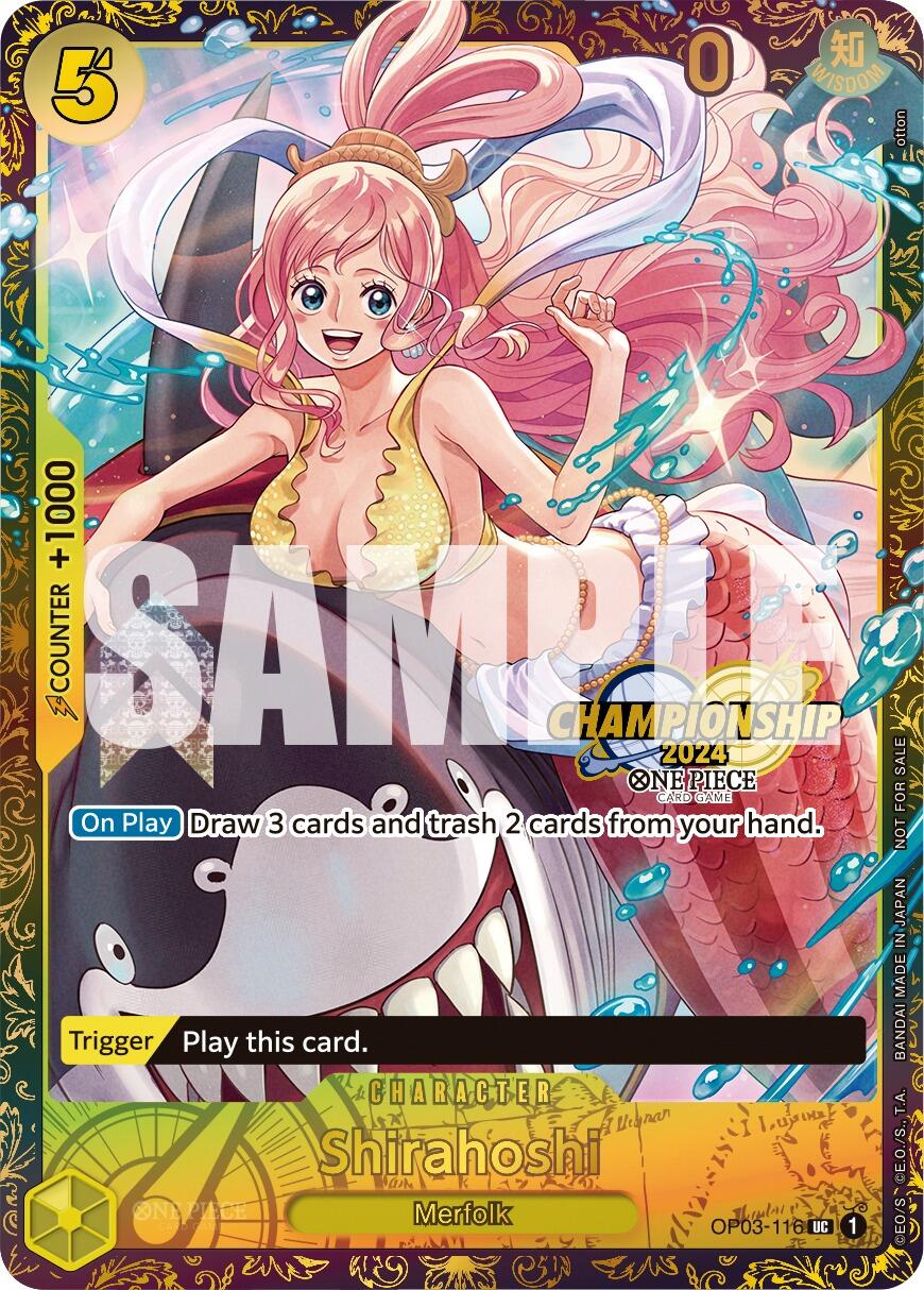 Image of Shirahoshi (October Championship 2024 Online Regional) [One Piece Promotion Cards]