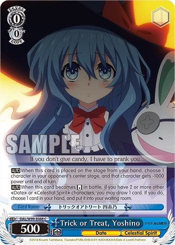 Image of Trick or Treat, Yoshino [Date A Live Vol.2]