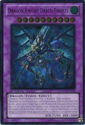 Dragon Knight Draco-Equiste [DREV-EN038] Ultimate Rare