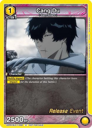 Image of Cang Du (UEPR/BLC-1-008) - UE01BT BLEACH ThousandYear Blood War Release Event Cards