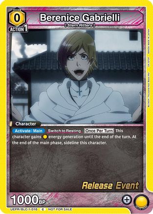 Image of Berenice Gabrielli (UEPR/BLC-1-016) - UE01BT BLEACH ThousandYear Blood War Release Event Cards