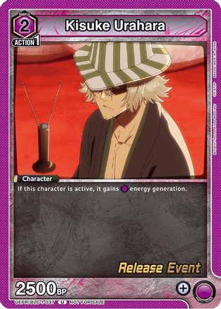 Image of Kisuke Urahara (037) (UEPR/BLC-1-037) - UE01BT BLEACH ThousandYear Blood War Release Event Cards