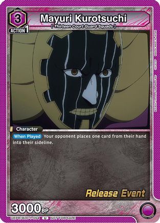 Image of Mayuri Kurotsuchi (UEPR/BLC-1-054) - UE01BT BLEACH ThousandYear Blood War Release Event Cards