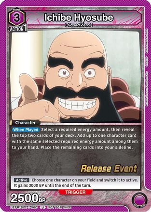 Image of Ichibe Hyosube (UEPR/BLC-1-060) - UE01BT BLEACH ThousandYear Blood War Release Event Cards