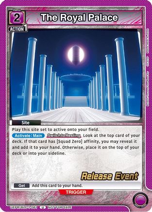 Image of The Royal Palace (UEPR/BLC-1-061) - UE01BT BLEACH ThousandYear Blood War Release Event Cards