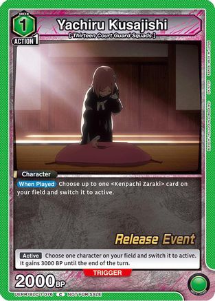 Image of Yachiru Kusajishi (UEPR/BLC-1-076) - UE01BT BLEACH ThousandYear Blood War Release Event Cards