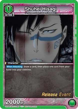 Image of Shuhei Hisagi (UEPR/BLC-1-082) - UE01BT BLEACH ThousandYear Blood War Release Event Cards