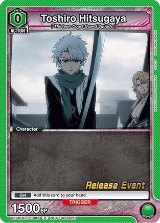 Image of Toshiro Hitsugaya (083) (UEPR/BLC-1-083) - UE01BT BLEACH ThousandYear Blood War Release Event Cards
