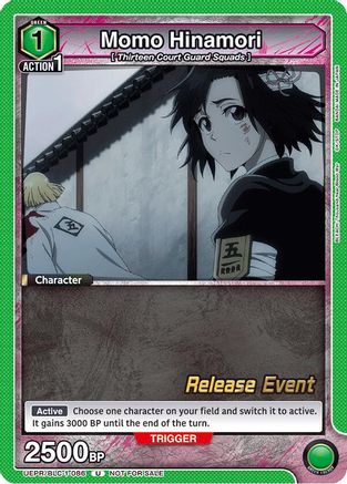 Image of Momo Hinamori (UEPR/BLC-1-086) - UE01BT BLEACH ThousandYear Blood War Release Event Cards
