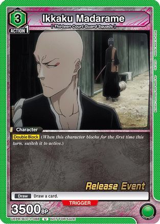 Image of Ikkaku Madarame (UEPR/BLC-1-088) - UE01BT BLEACH ThousandYear Blood War Release Event Cards