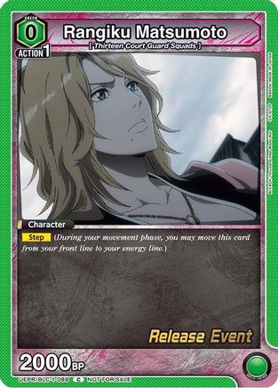 Image of Rangiku Matsumoto (089) (UEPR/BLC-1-089) - UE01BT BLEACH ThousandYear Blood War Release Event Cards