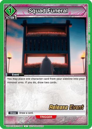Image of Squad Funeral (UEPR/BLC-1-098) - UE01BT BLEACH ThousandYear Blood War Release Event Cards