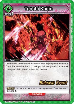 Image of Tenchi Kaijin (UEPR/BLC-1-099) - UE01BT BLEACH ThousandYear Blood War Release Event Cards