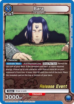 Image of Bara (UEPR/HTR-1-025) - UE02BT HUNTER X HUNTER Release Event Cards