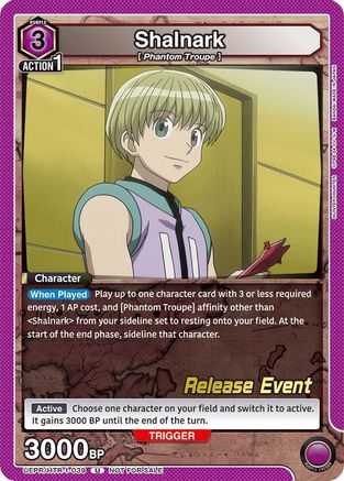 Image of Shalnark (UEPR/HTR-1-039) - UE02BT HUNTER X HUNTER Release Event Cards