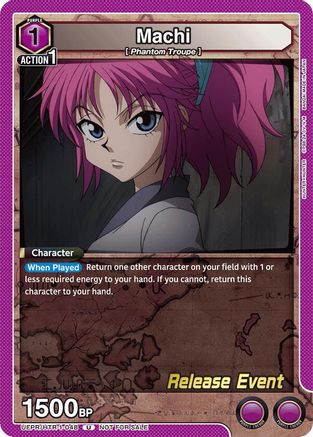 Image of Machi (UEPR/HTR-1-048) - UE02BT HUNTER X HUNTER Release Event Cards