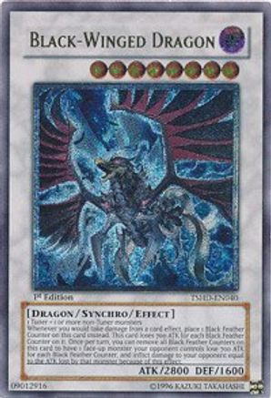 Image of Black-Winged Dragon [TSHD-EN040] Ultimate Rare