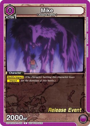 Image of Mike (UEPR/HTR-1-059) - UE02BT HUNTER X HUNTER Release Event Cards