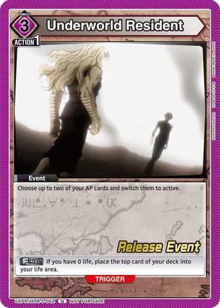 Image of Underworld Resident (UEPR/HTR-1-062) - UE02BT HUNTER X HUNTER Release Event Cards