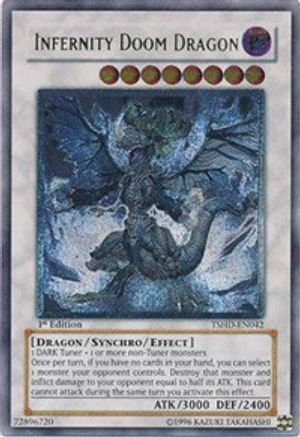Image of Infernity Doom Dragon [TSHD-EN042] Ultimate Rare