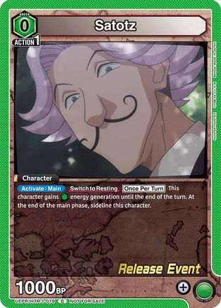 Image of Satotz (UEPR/HTR-1-079) - UE02BT HUNTER X HUNTER Release Event Cards