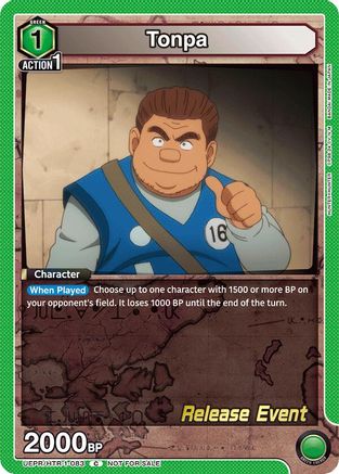 Image of Tonpa (UEPR/HTR-1-083) - UE02BT HUNTER X HUNTER Release Event Cards