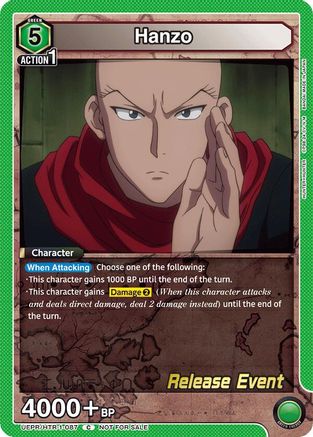 Image of Hanzo (UEPR/HTR-1-087) - UE02BT HUNTER X HUNTER Release Event Cards